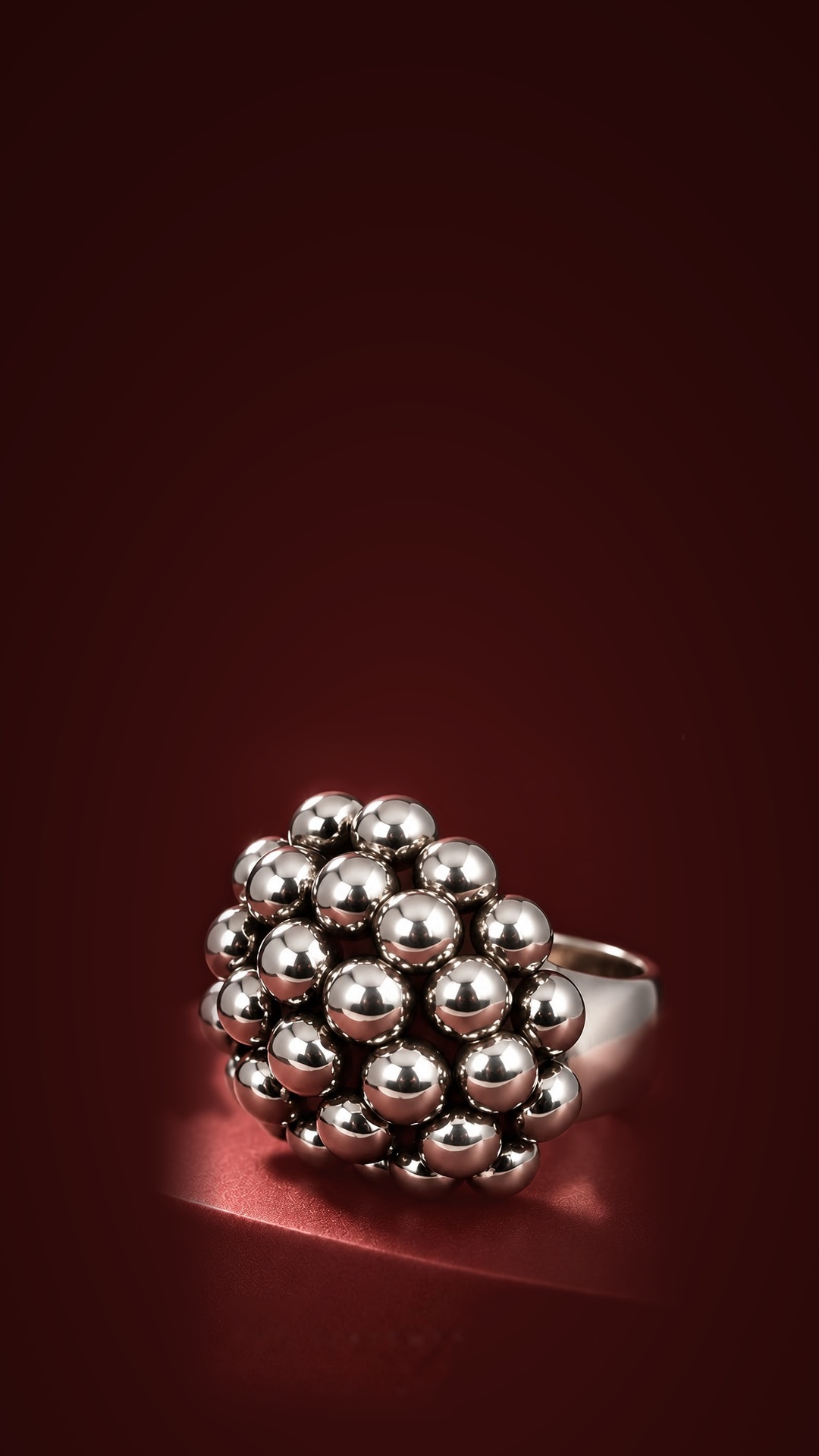 The Statement Sphere Ring